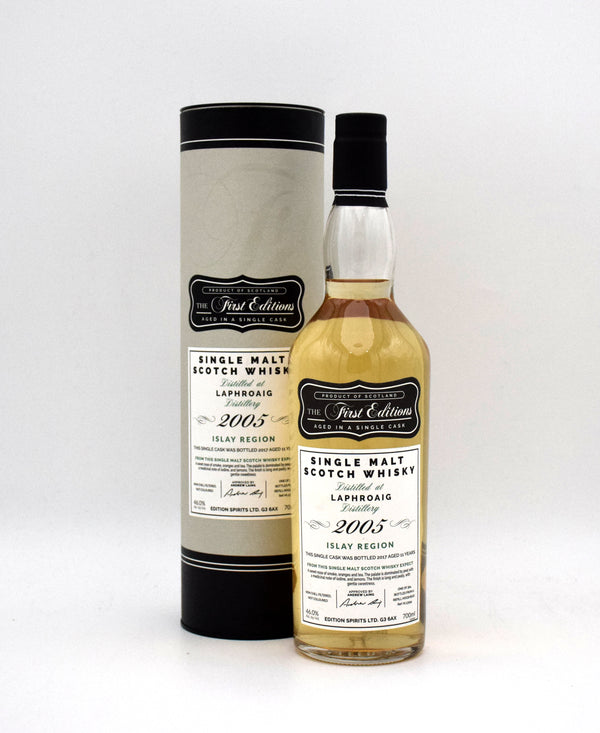 The First Editions Laphroaig 11 Year Single Malt Scotch Whisky (2005 Release)