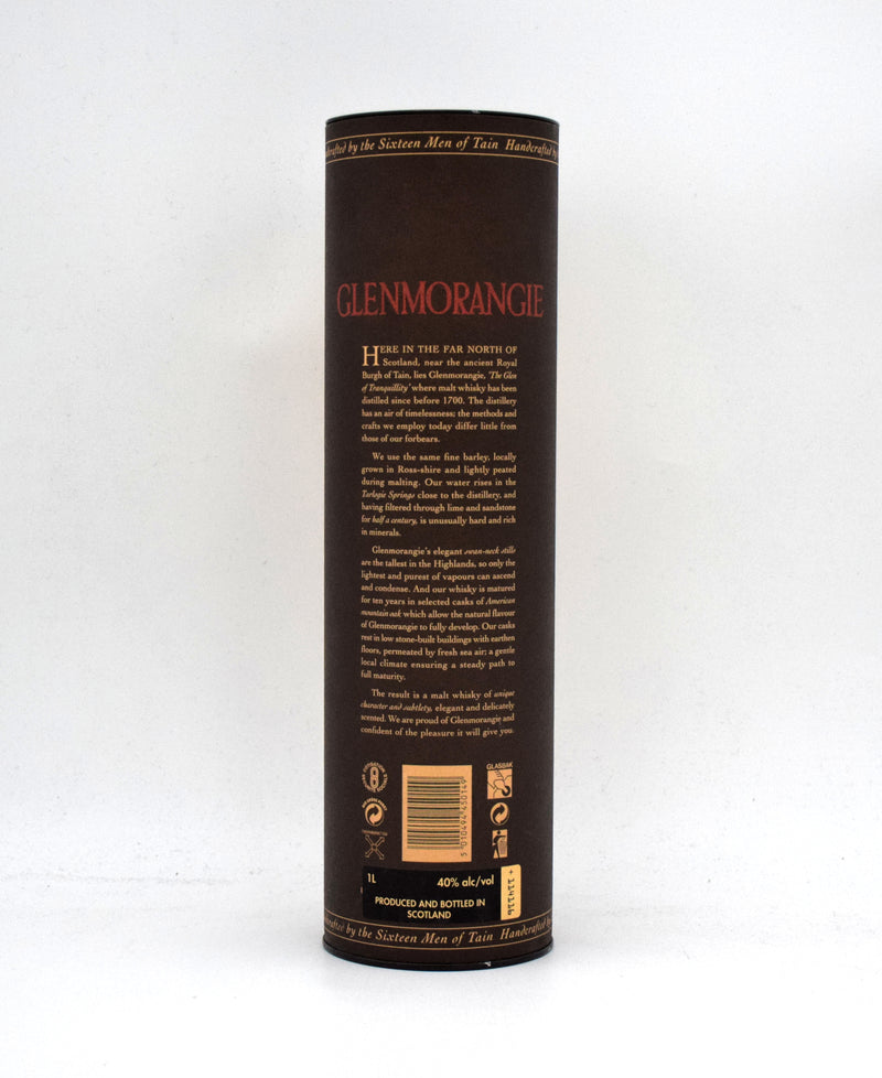 Glenmorangie 10 Year Scotch Whisky (1990's Release, 1L)