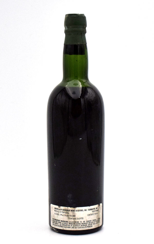 1963 Dow's Vintage Port (No Label)