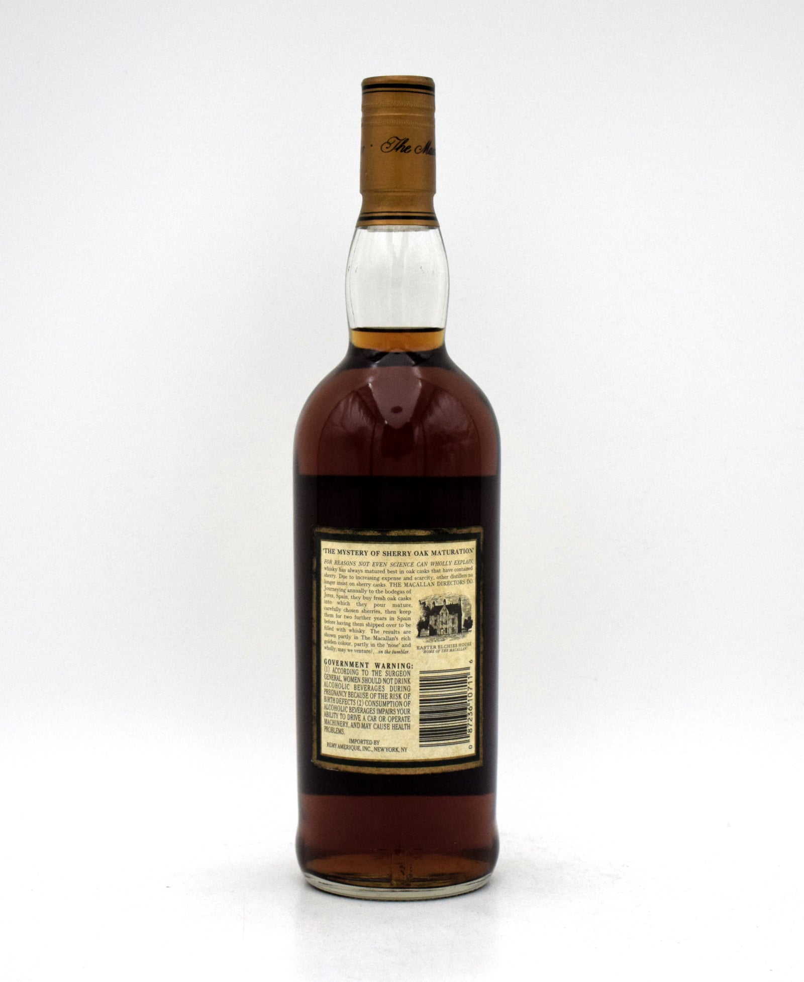 The Macallan 15年 1984 ミニボトル シェリーオーク Macallan 15 Year Single Malt Scotch Whisky - 1984 Release (No Box