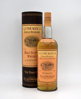 Glenmorangie 10 Year Scotch Whisky (1990's Release, 1L)