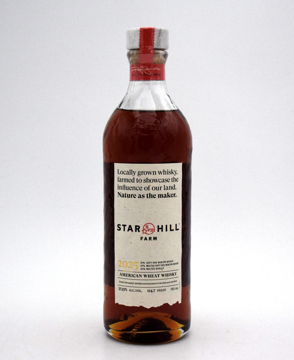 Star Hill Farm American Wheat Whisky (2025 Release)