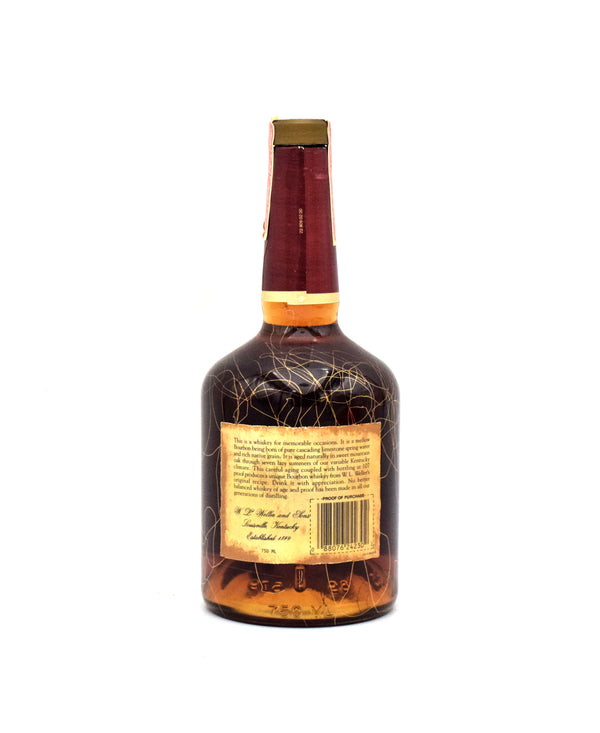 Old Weller 'Original 107 Brand' 7 Year Bourbon (1989 Vintage) (With Red Gift Bag)