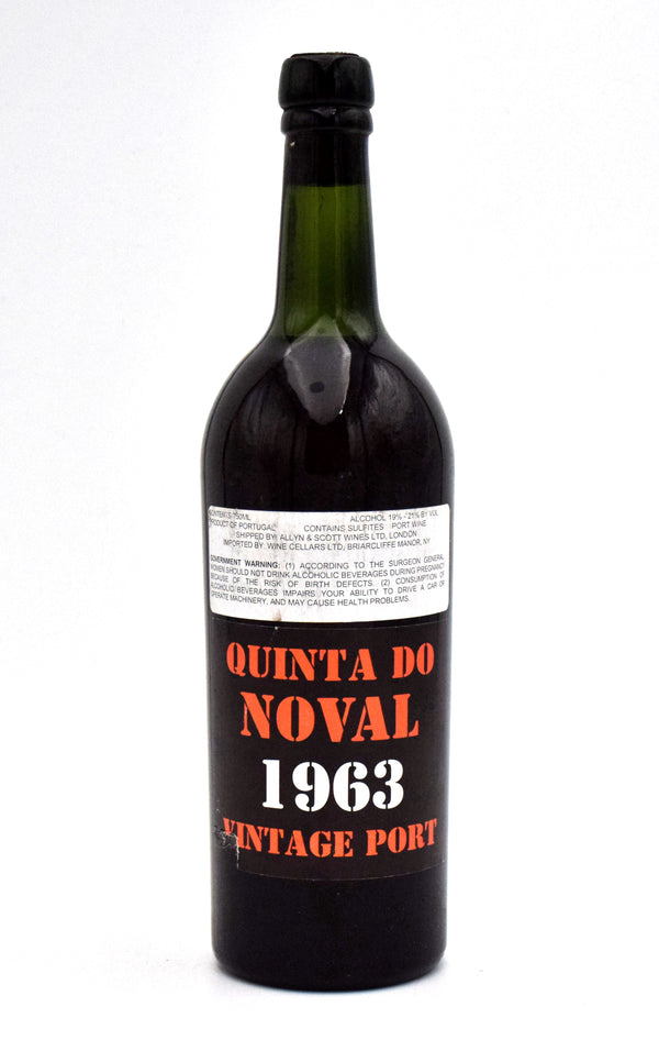 1963 Quinta do Noval Vintage Port (Broken Wax)