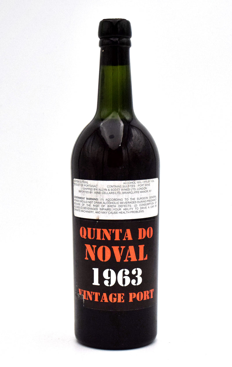 1963 Quinta do Noval Vintage Port (Broken Wax)