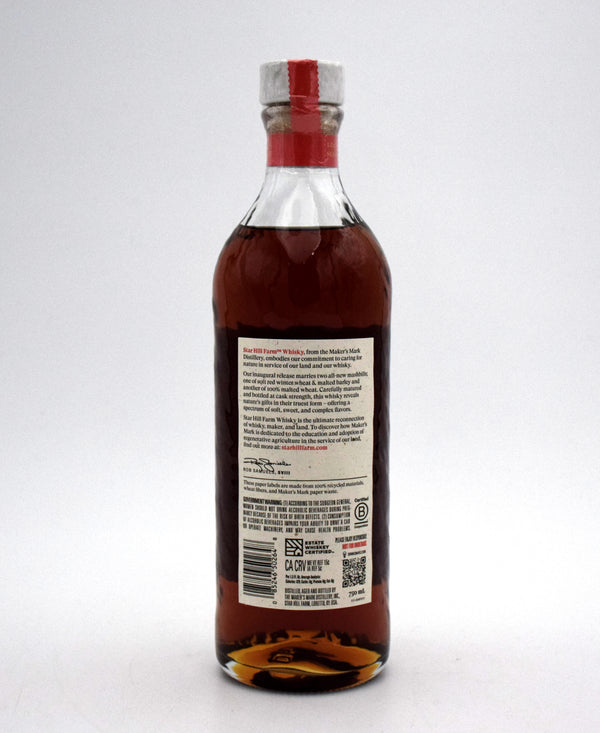 Star Hill Farm American Wheat Whisky (2025 Release)