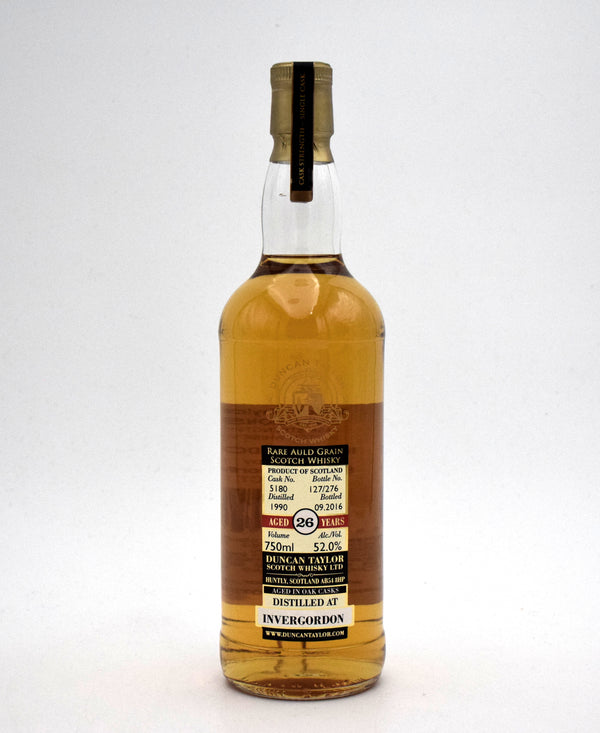 Duncan Taylor 'Rare Auld: Invergordon' 26 Year Grain Scotch Whisky (1990 Release)