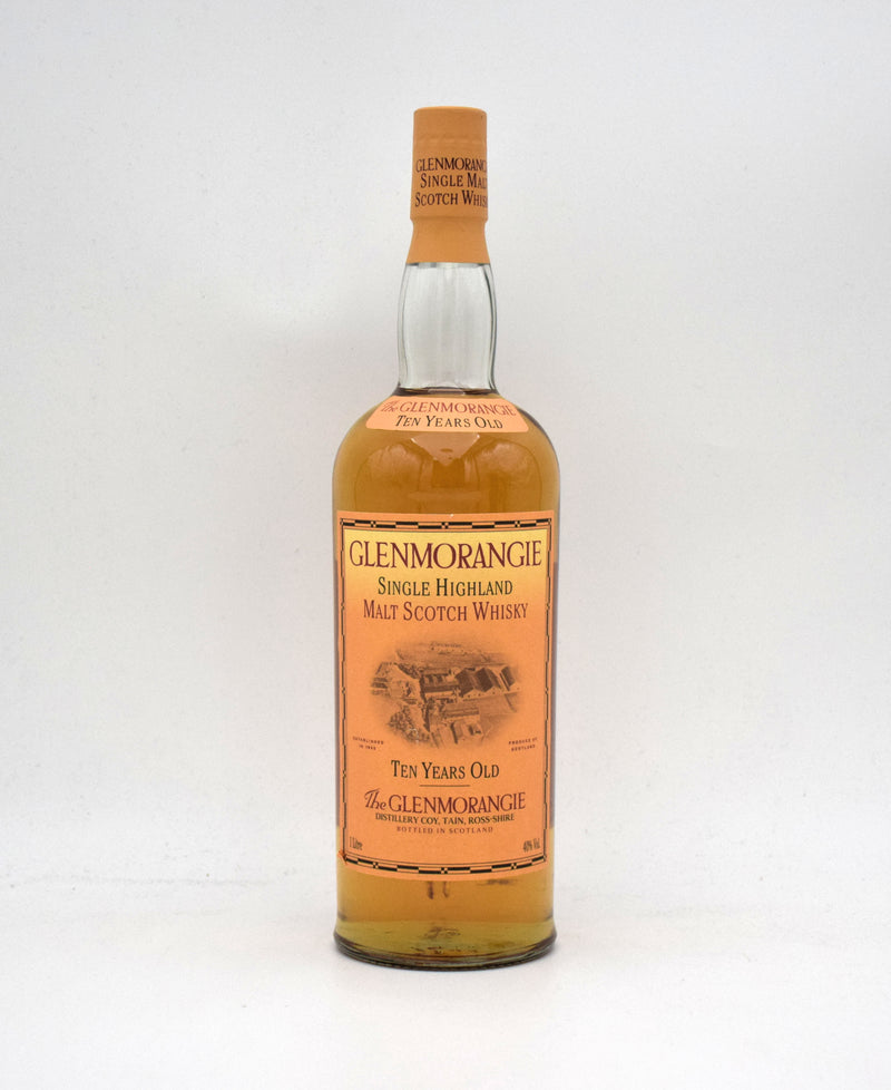 Glenmorangie 10 Year Scotch Whisky (1990's Release, 1L)