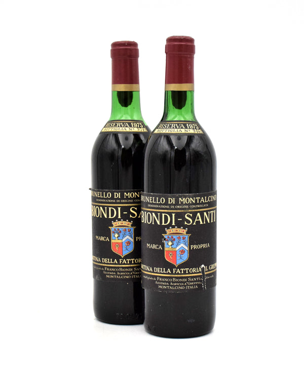1975 Biondi Santi Tenuta Greppo Riserva (MS)