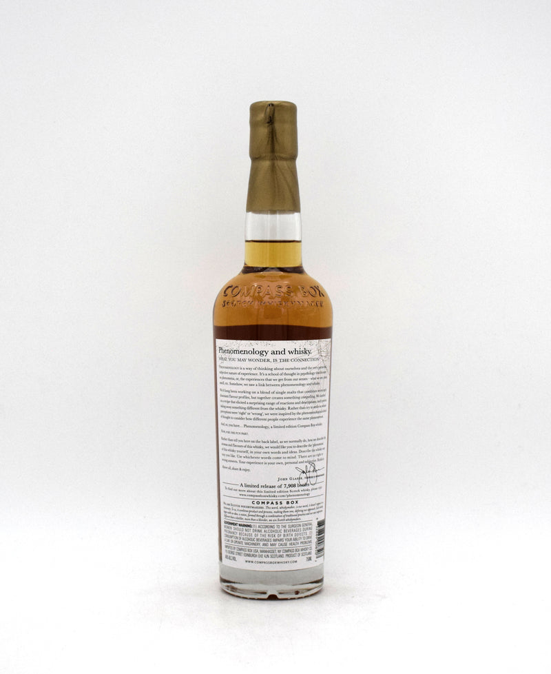 Compass Box 'Phenomenology' Blended Malt Scotch