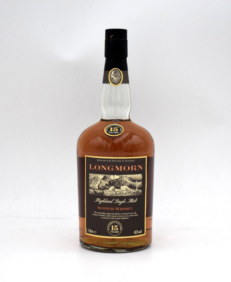 Longmorn 15 Year Single Malt Scotch (Discontinued Older Bottling)