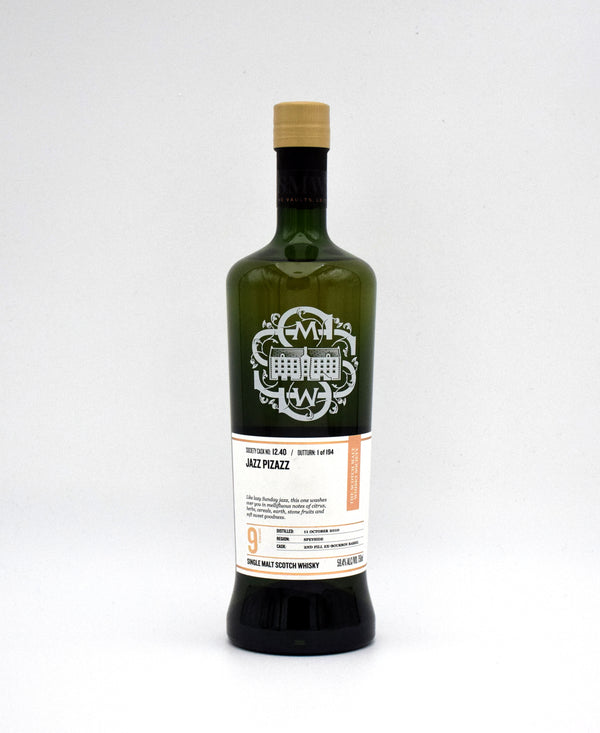 The Scotch Malt Whisky Society (SMWS) 'Benriach No. 12.40-Jazz Pizazz' Single Malt Scotch (2010 Release)