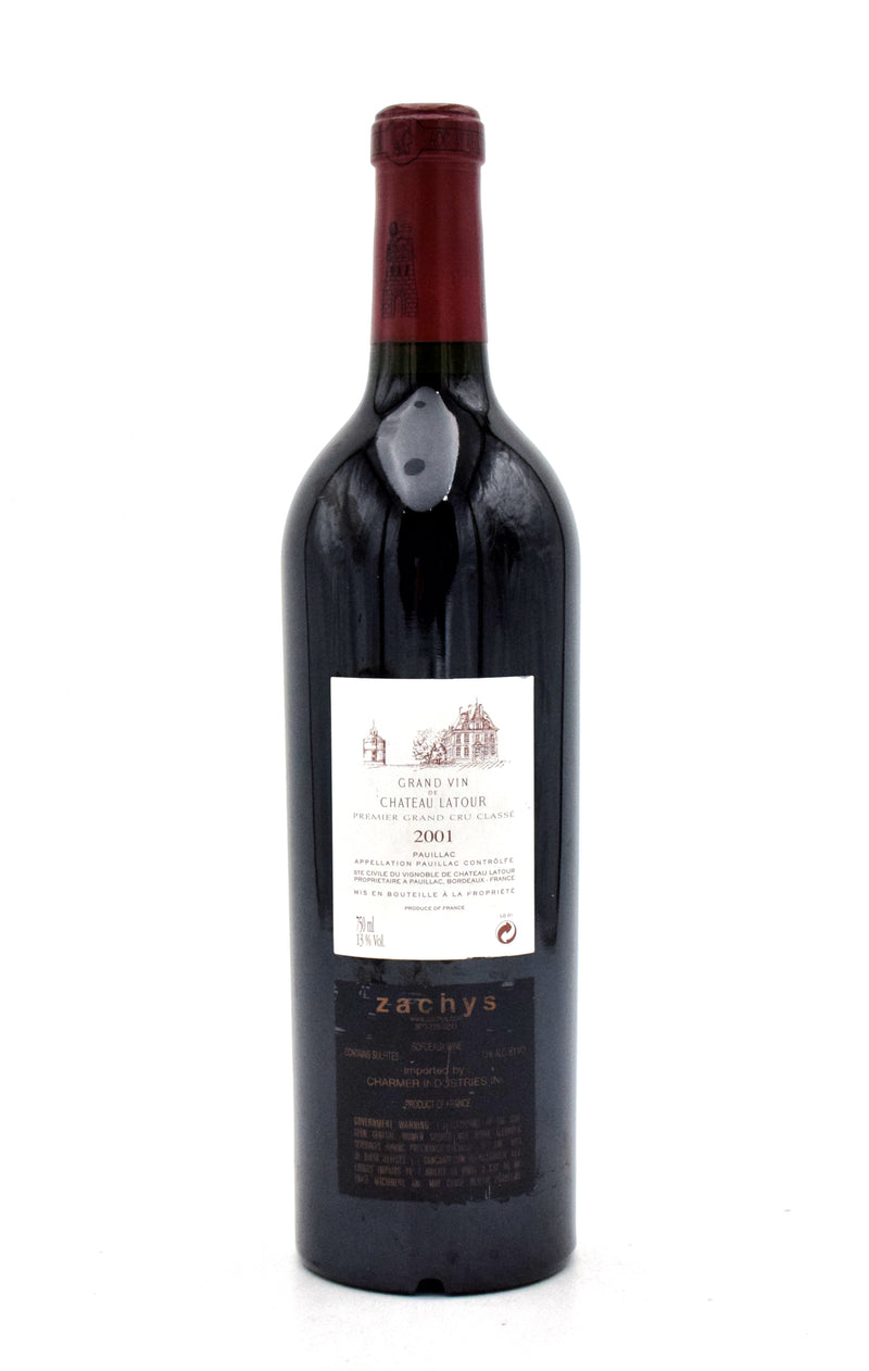 2001 Chateau Latour (Scuffed Label) – FineLiquors