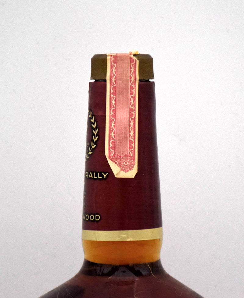 Old Weller 'Original 107 Brand' 7 Year Bourbon (1989 Vintage) (With Red Gift Bag)