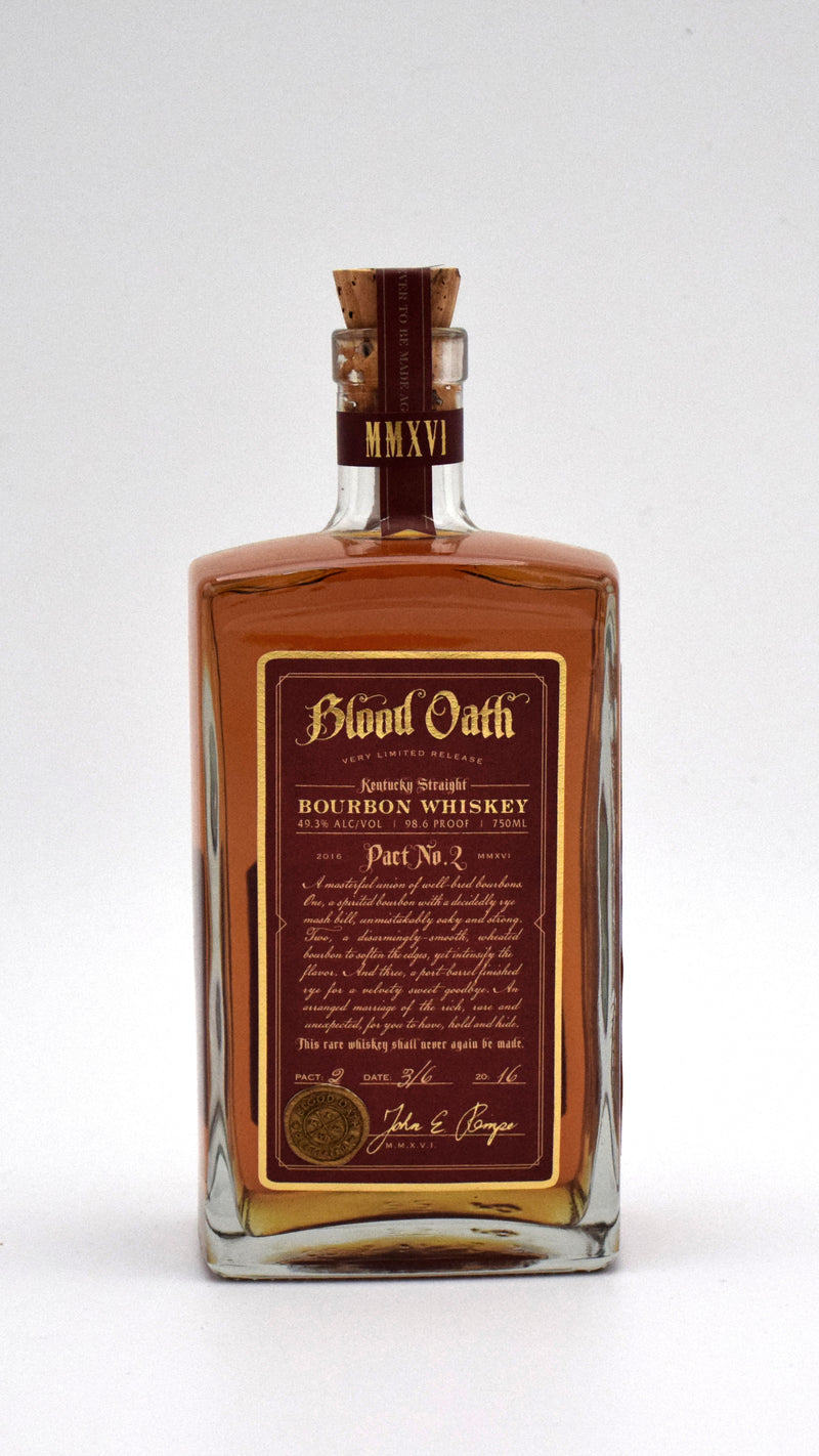 Blood Oath Pact Number 2 Bourbon (No Box)
