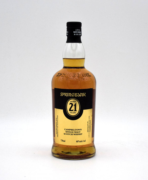 Springbank 21 Year Scotch Whisky (2018 Release)