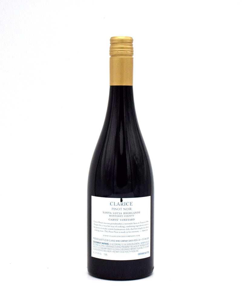 2022 Clarice Wine Co. Garys' Vineyard Pinot Noir