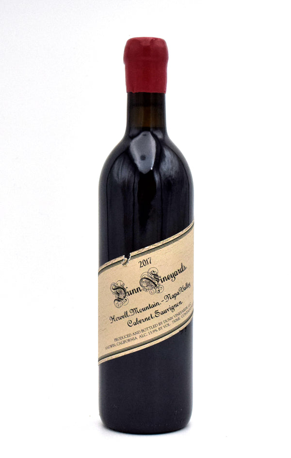 2017 Dunn Vineyards Howell Mountain Cabernet Sauvignon (Very Slightly Torn Label)