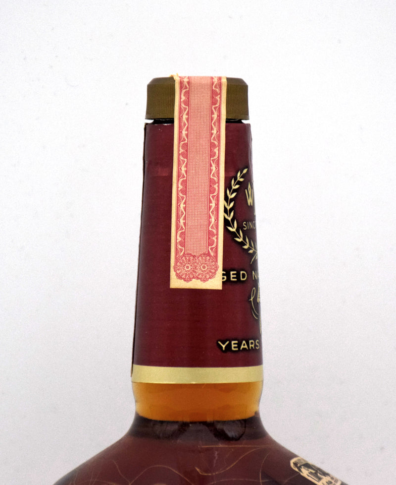 Old Weller 'Original 107 Brand' 7 Year Bourbon (1989 Vintage) (With Red Gift Bag)