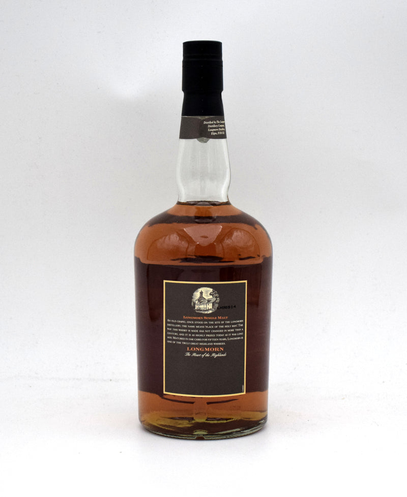 Longmorn 15 Year Single Malt Scotch (Discontinued Older Bottling)