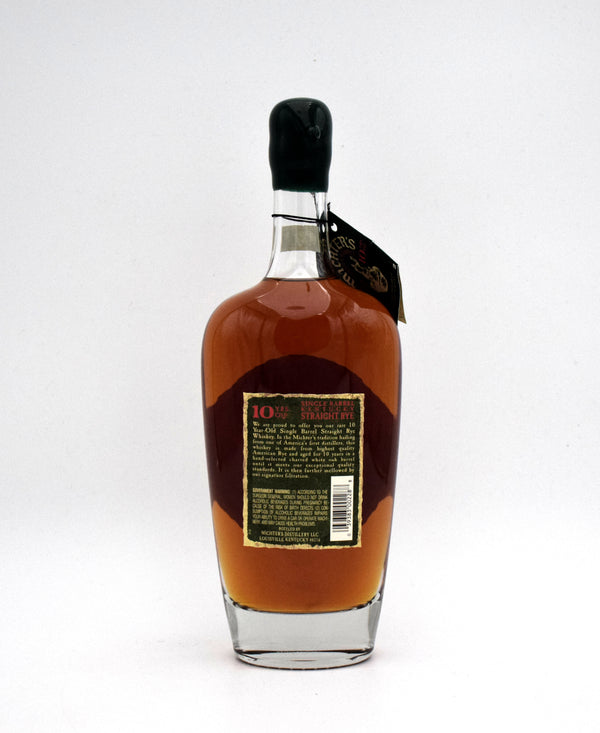 Michter's 10 Year Single Barrel Rye (2020 Release)