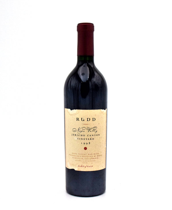 1998 Rudd Jericho Canyon Vineyard Red (Torn/Stained Labels)