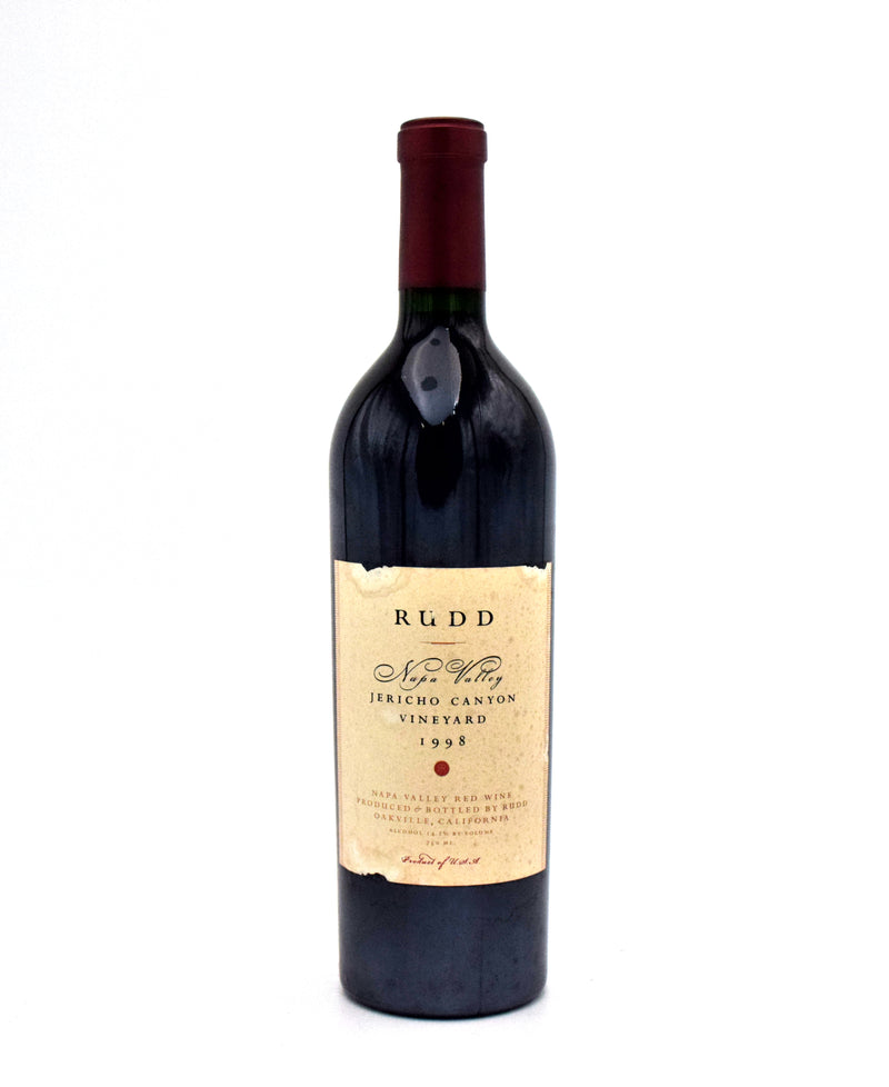 1998 Rudd Jericho Canyon Vineyard Red (Torn/Stained Labels)