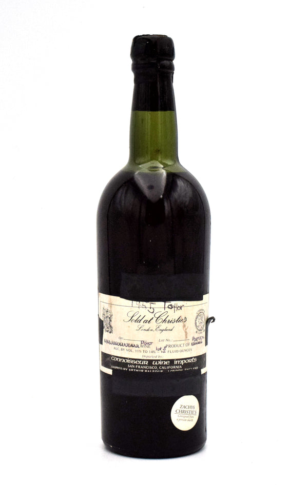 1955 Taylor Fladgate Vintage Port (Chipped Wax / VHS) (Sold at Christie's)