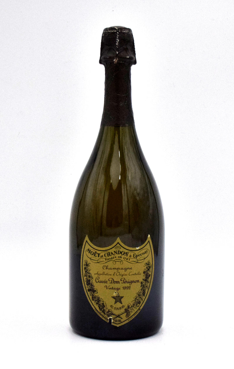 1992 Dom Perignon Brut (Slightly Torn Label)
