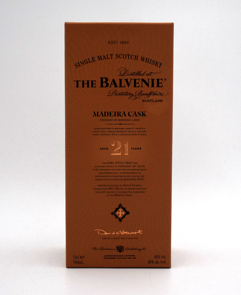 Balvenie Madeira Cask 21 Year Single Malt Scotch