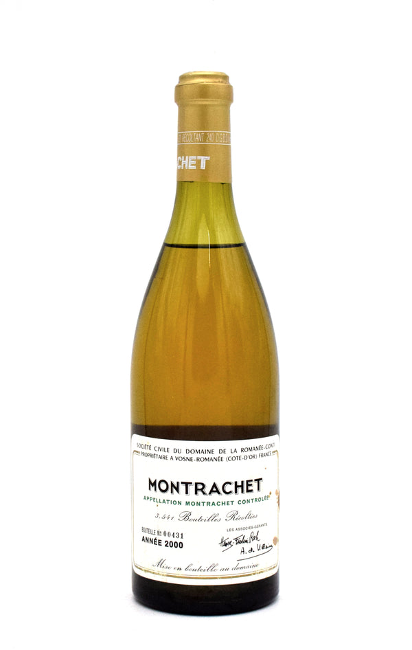2000 Domaine de la Romanee-Conti Montrachet Grand Cru (Slightly Stained Label)