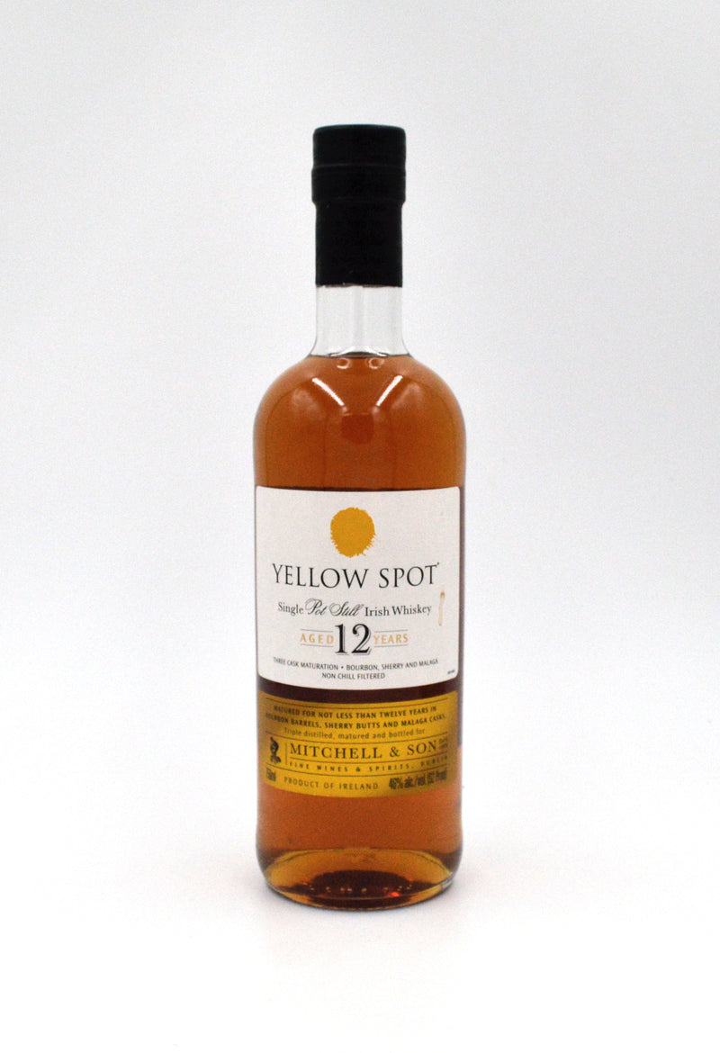 Yellow Spot 12 Year Old Single Pot Still Irish Whiskey