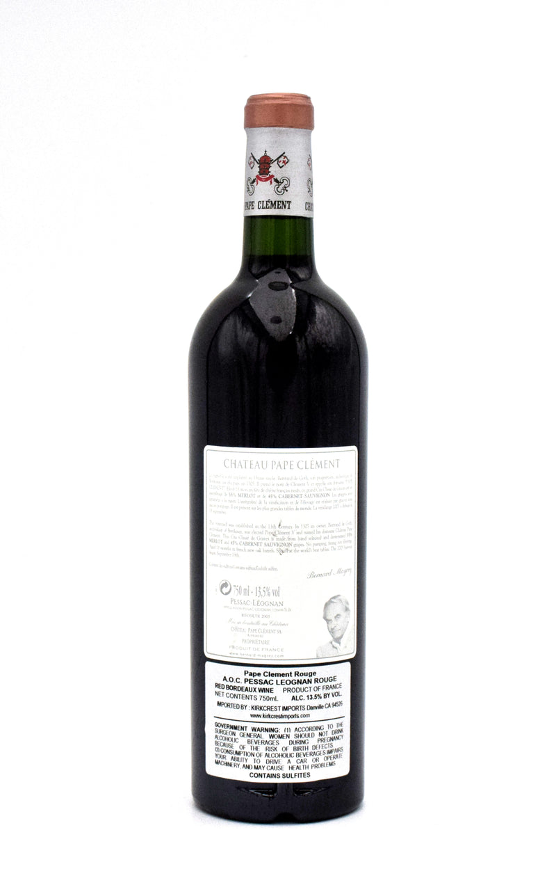 2005 Chateau Pape Clement (Very Lightly Scuffed Label)