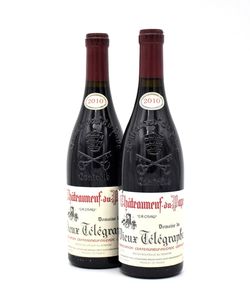 2010 Domaine du Vieux Telegraphe Chateauneuf du Pape La Crau