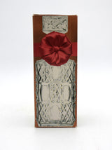 Jim Beam 'Crystal Pattern Glass' Bourbon Decanter - 1970's Bottling