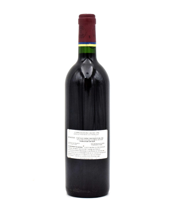 1996 Chateau Lafite Rothschild 'Carruades de Lafite'