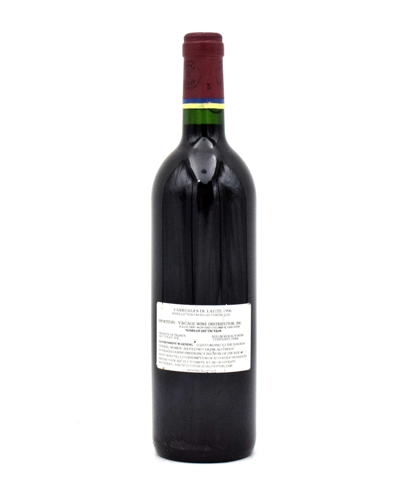 1996 Chateau Lafite Rothschild 'Carruades de Lafite'