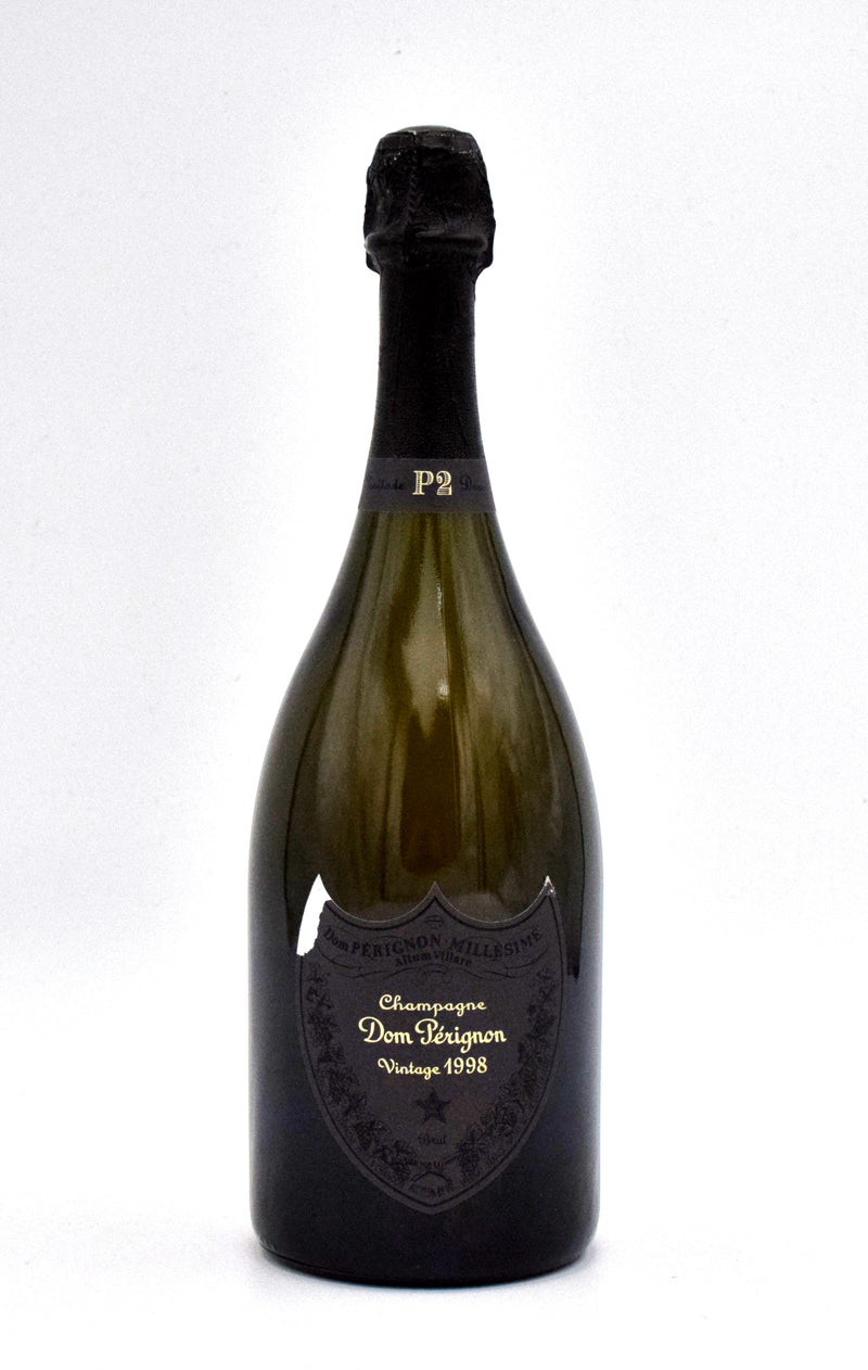1998 Dom Perignon P2 Plenitude Brut (No Box) (Slightly Torn Label)