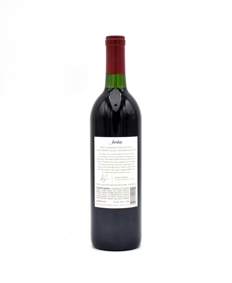 2015 Jordan Winery Cabernet Sauvignon