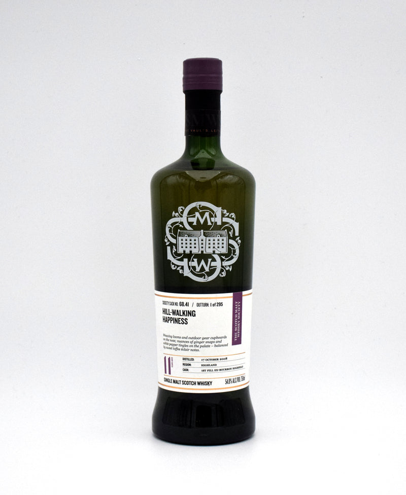 The Scotch Malt Whisky Society (SMWS) 'Blair Athol No. 68.41 Hill-Walking Happiness' Single Malt Scotch (2008 Release)