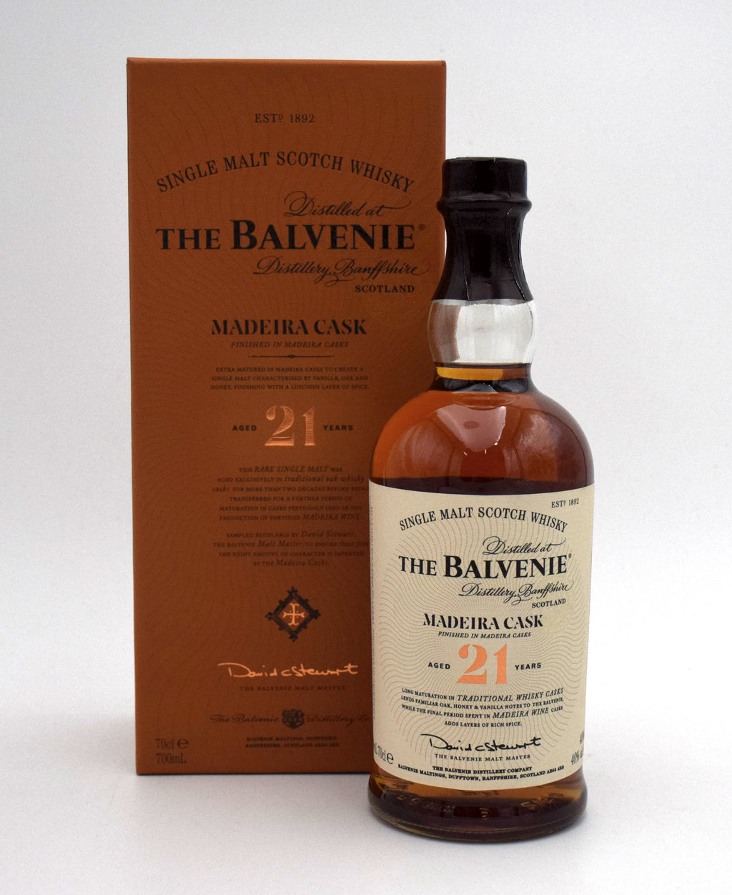 THE BALVENIE 21年 マデイラカスク Balvenie Madeira Cask 21 Year Single Malt Scotch – FineLiquors