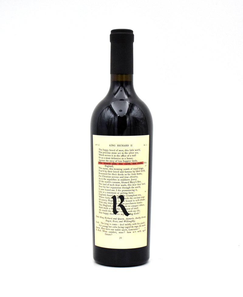 2015 Realm Cellars The Bard Proprietary Blend
