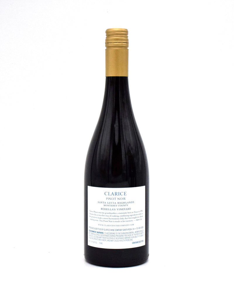 2022 Clarice Wine Co. Rosella's Vineyard Pinot Noir