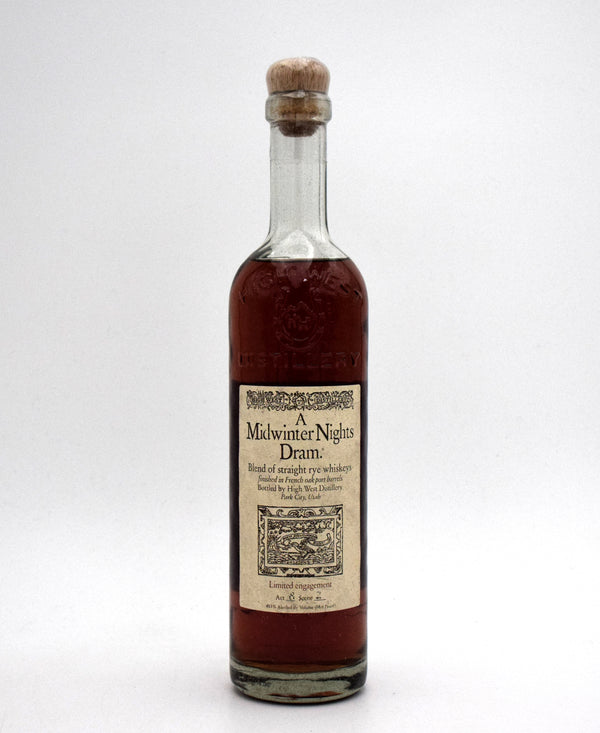 High West A Midwinter Nights Dram Rye Whiskey Act 8 Scene 2