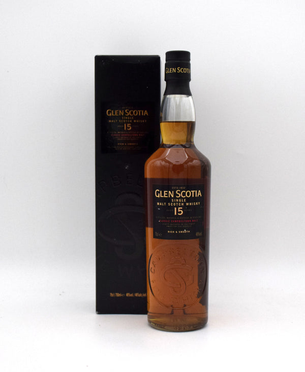 Glen Scotia 15 Year Single Malt Scotch