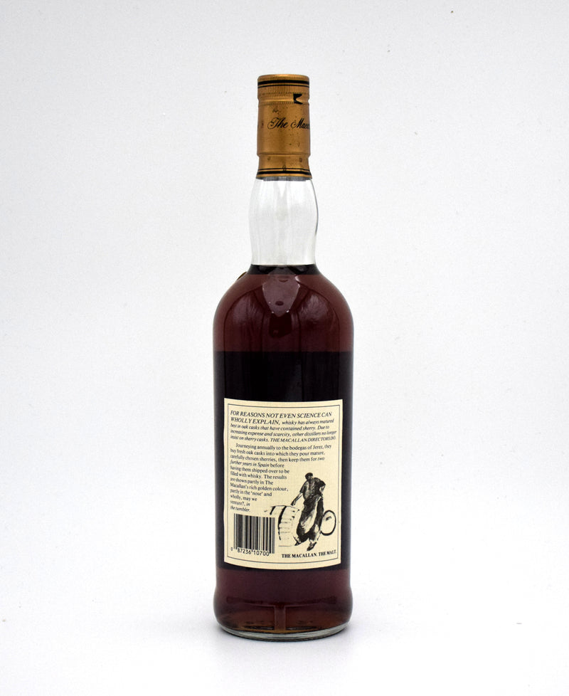 Macallan 18 Year Sherry Oak Scotch Whisky (Distilled in 1971)