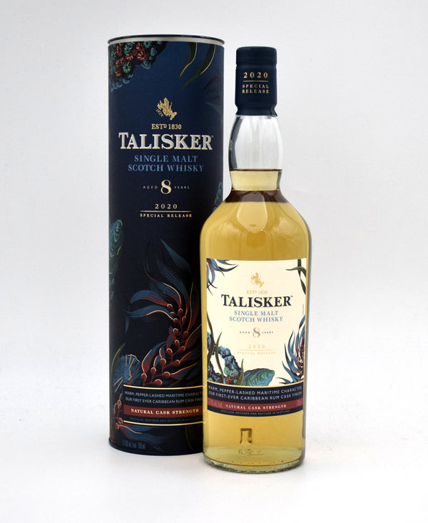 Talisker 8 Year 'Natural Cask Strength' Single Malt Scotch (2020 Special Release)
