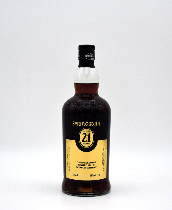 Springbank 21 Year Scotch Whisky (2020 Release)
