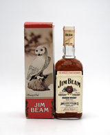 Jim Beam 'Wildlife Series' Sour Mash Bourbon - 1970's Bottling (Snowy Owl/Woodcock Gift Box)