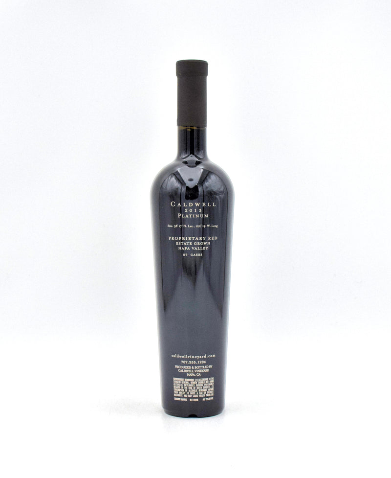 2013 Caldwell Vineyard Platinum Proprietary Red